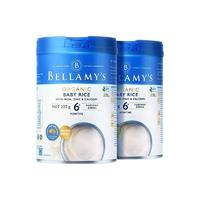 BELLAMY'S 贝拉米 有机高铁米粉 国行版 1段 原味 225g*2罐