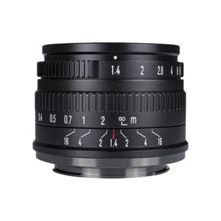 7artisans 七工匠 MF 35mm F1.4 APS-C 标准定焦镜头 富士卡口 49mm