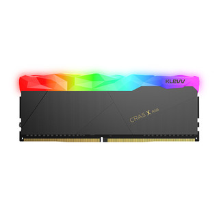 KLEVV 科赋 DDR4 3200MHz RGB 台式机内存 灯条 黑色 32GB 16GB*2 KD4AGU880-32A160X