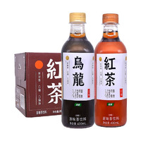 C'estbon 怡宝 0糖0脂肪 原味茶饮料组合装 2口味 430ml*15瓶（乌龙茶+红茶）