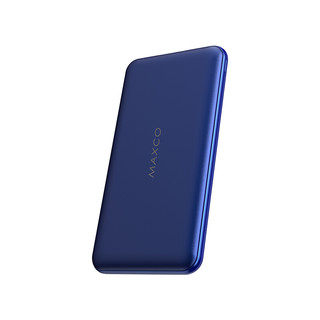 MAXCO 美能格 MR-10000PD 移动电源 蓝色 10000mAh Type-C 18WPD快充