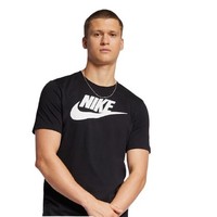 NIKE 耐克 Sportswear 男子运动T恤 AR5005-010 黑色 M