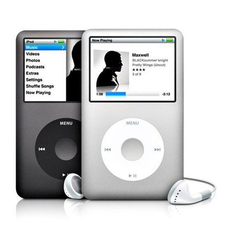 Apple全新苹果iPod classic 3代 ipc160G大容量硬盘 MP4 MP3播放器经典 3代99新160G银色 160GB  官方标配