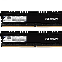 GLOWAY 光威 悍将系列 DDR4 2400MHz 台式机内存 马甲条 黑色 32GB 16GB*2
