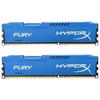 HYPER Fury 雷电系列 DDR3 1886MHz 台式机内存 马甲条 蓝色 8GB 4GBx2 HX318C10FK2/8