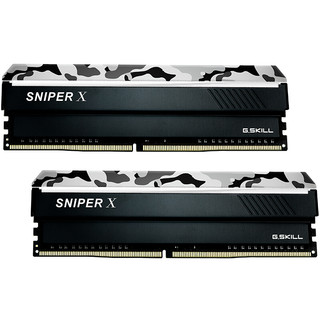 G.SKILL 芝奇 Sniper X 狙击者系列 DDR4 3600MHz 台式机内存 马甲条