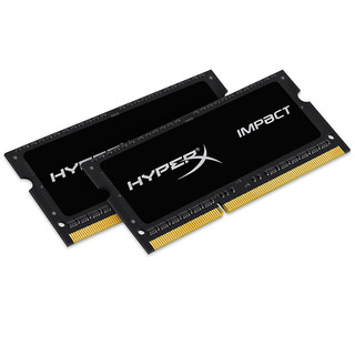 HYPERX 极度未知 Impact系列 DDR3 1866MHz 普条 笔记本内存 黑色 8GB 4GBx2 HX318LS11IBK2/8