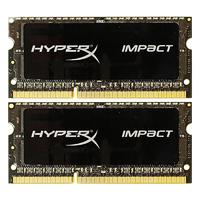 HYPERX 极度未知 Impact系列 DDR3 1866MHz 普条 笔记本内存 黑色 8GB 4GBx2 HX318LS11IBK2/8