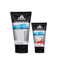 adidas 阿迪达斯 活力保湿男士泡沫洁面乳洗面奶（100g+50g）深层净肤水润不紧绷