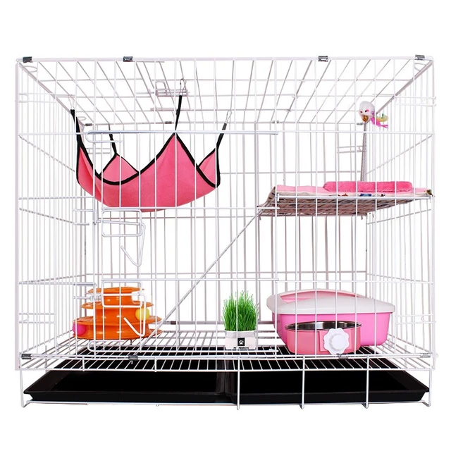 憨憨宠 猫笼 2层折叠款