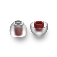 SpinFit CP100 硅胶耳塞套 M号 一对 红色