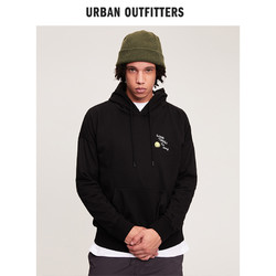 urban outfitters 男士印花连帽卫衣  UO-59360016-000