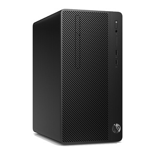 HP 惠普 288 G4 21.5英寸 商用台式机 黑色(酷睿i3-9100、核芯显卡、8GB、128GB SSD+1TB HDD、风冷)