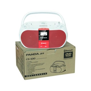 PANDA 熊猫 CD-530 蓝牙cd机复读机dvd光盘播放器英语学习收录机