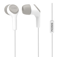 KOSS 高斯 KEB15i 入耳式动圈有线耳机 白色 3.5mm