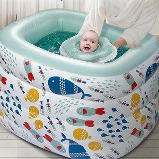 babycare 7117 儿童充气游泳池 140*105*70cm
