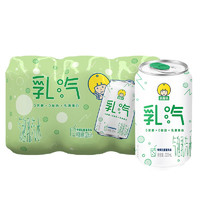 yili 伊利 优酸乳 乳汽 气泡乳汽水 特调乳酸菌味 320ml*6罐