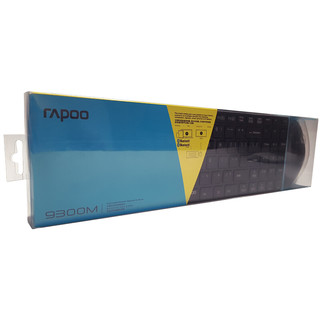 RAPOO 雷柏 9300M 无线键鼠套装 黑色
