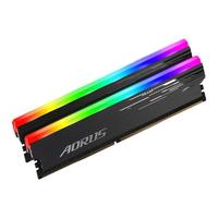 GIGABYTE 技嘉 DDR4 4400MHz RGB  台式机内存 灯条 黑色 16GB 8GB*2 幽暗领主