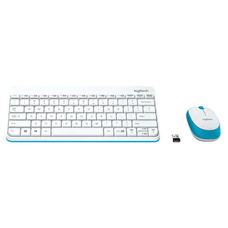 Logitech 罗技  MK245 Nano 无线键鼠套装 白色