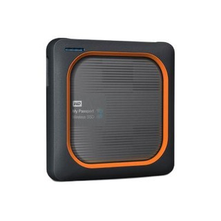 Western Digital 西部数据 My Passport Wireless SSD系列 USB 3.0 移动固态硬盘 USB 2TB 黑色