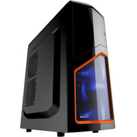 航嘉（Huntkey） 经典游戏机箱 MVP/ 黑标准版( U3/隐藏式光驱/优良散热风道/背线/上长显卡）