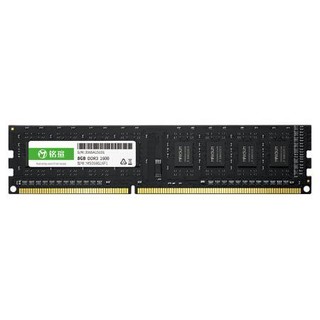 MAXSUN 铭瑄 DDR3 1600MH 台式机内存 普条 黑色 8GB MSD38G16F1