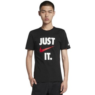 NIKE 耐克 SPORTSWEAR 男子运动T恤 AQ5195-010 黑色 XL