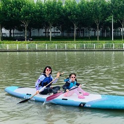 上海前滩·航伽皮划艇亲子畅玩票，零基础也可玩！