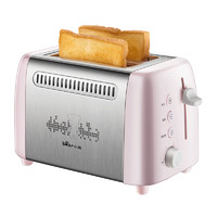 Bear 小熊 多士炉家用小型烤面包不锈钢吐司机多功能全自动三明治早餐机