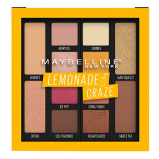 MAYBELLINE 美宝莲 纽约时刻多色眼影盘 #Lemonade Craze柠檬热浪 7.4g