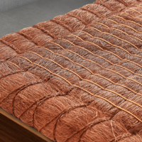 徐师傅 山棕床垫硬棕垫1.8米可定制 总厚度9.5cm(线缝棕芯+3D面料) 1800*2000