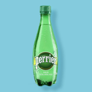 perrier 巴黎水 充气天然矿泉水 原味 500ml*24瓶