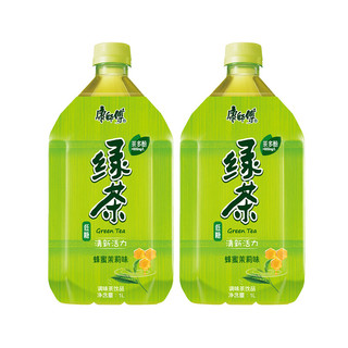 康师傅 低糖 绿茶 蜂蜜茉莉味 1L*12瓶