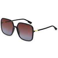Dior 迪奥 SoStellaire系列 女士太阳镜 SoStellaire1_807YB 黑色镜框酒红蓝色渐变镜片 59mm