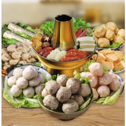 省85元 趣十八番火锅丸料套餐牛肉丸 牛筋丸 深海鱼丸 各半斤 多少钱 什么值得买