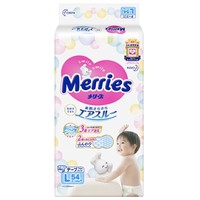 Merries 妙而舒 婴儿纸尿裤  L54片