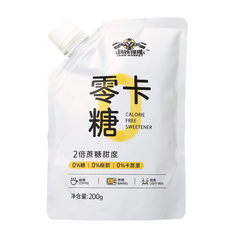 玩铁猩猩 零卡糖 200g