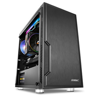 Antec 安钛克 VSK 10 MATX机箱 全侧透 黑色