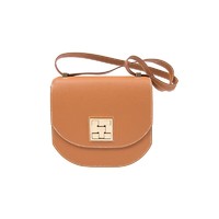 HERMÈS 爱马仕 女士皮质斜挎包 MQ242137EPCP 卡其色