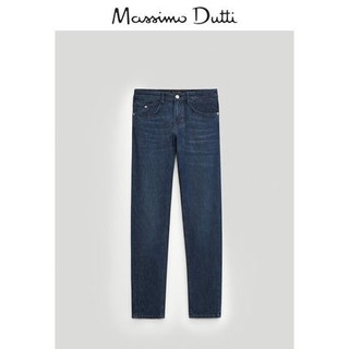 Massimo Dutti 00047147405 男士直筒牛仔裤