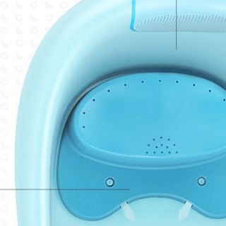 rikang 日康 RK-X1002-1 儿童浴桶 天空蓝 大号