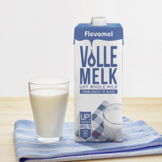 Flevomel 风车牧场 全脂纯牛奶 1L*6盒