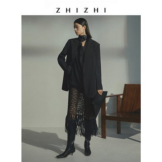 ZHIZHI致知 松溪 西装外套女设计感小众2021秋季新款宽松休闲环保