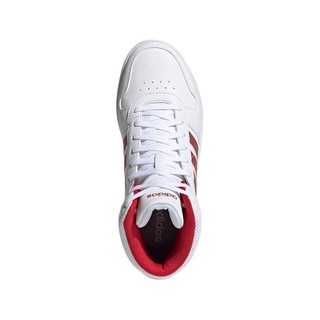 adidas NEO Hoops 2.0 女子休闲运动鞋 FW5695 白/红 39