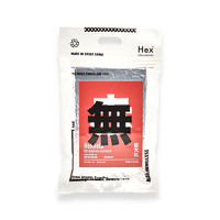Hex氦氪 巨大化巧克力2.0 黑糖波波 牛奶芯 可可豆碎 巧克力零食 火麻仁牛奶芯400g