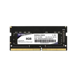 GLOWAY 光威 战将 DDR4 2666MHz 笔记本内存 普条 黑色 16GB