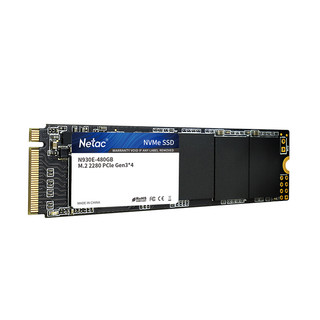 Netac 朗科 N930E NVMe M.2 固态硬盘 (PCI-E3.0)