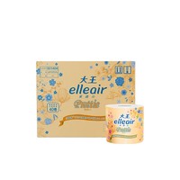 黑卡会员：elleair 大王爱璐儿 简绒系列 卷纸 10卷*4提 （98*114mm）