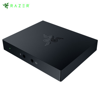 RAZER 雷蛇 Razer 锯齿鲶高清版 游戏采集盒 4K 游戏视频采集盒 USB 3.0 HDMI 电竞 直播